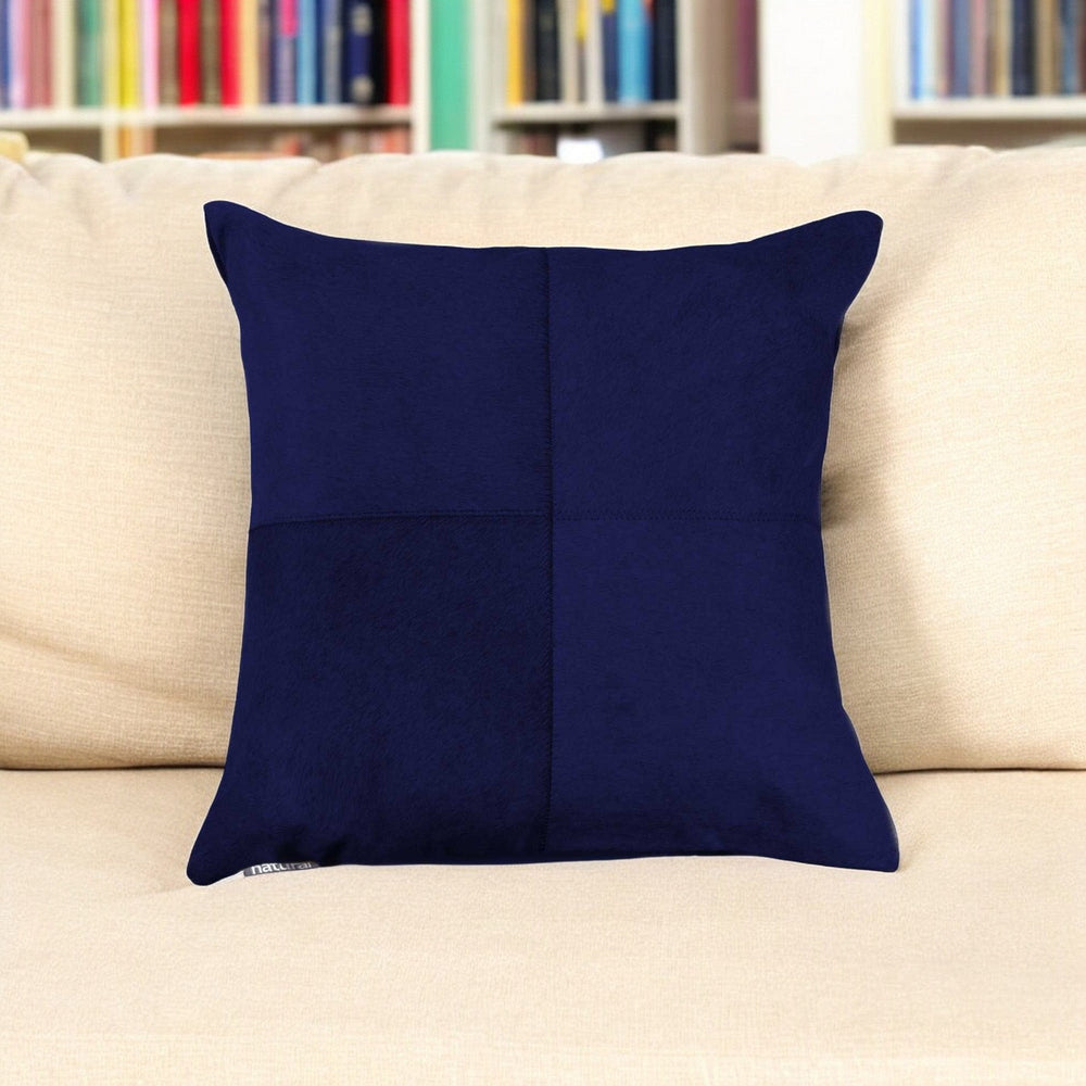18" X 18" X 5" Navy  Pillow - Homeroots