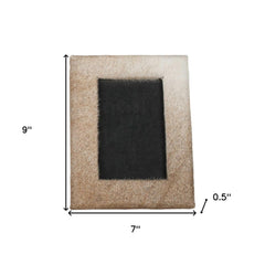 Natural Tabletop Picture Frame with Mat - Homeroots