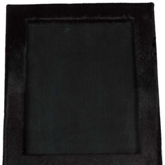 11" X 13" Black  Cowhide   8" X 10" Picture Frame