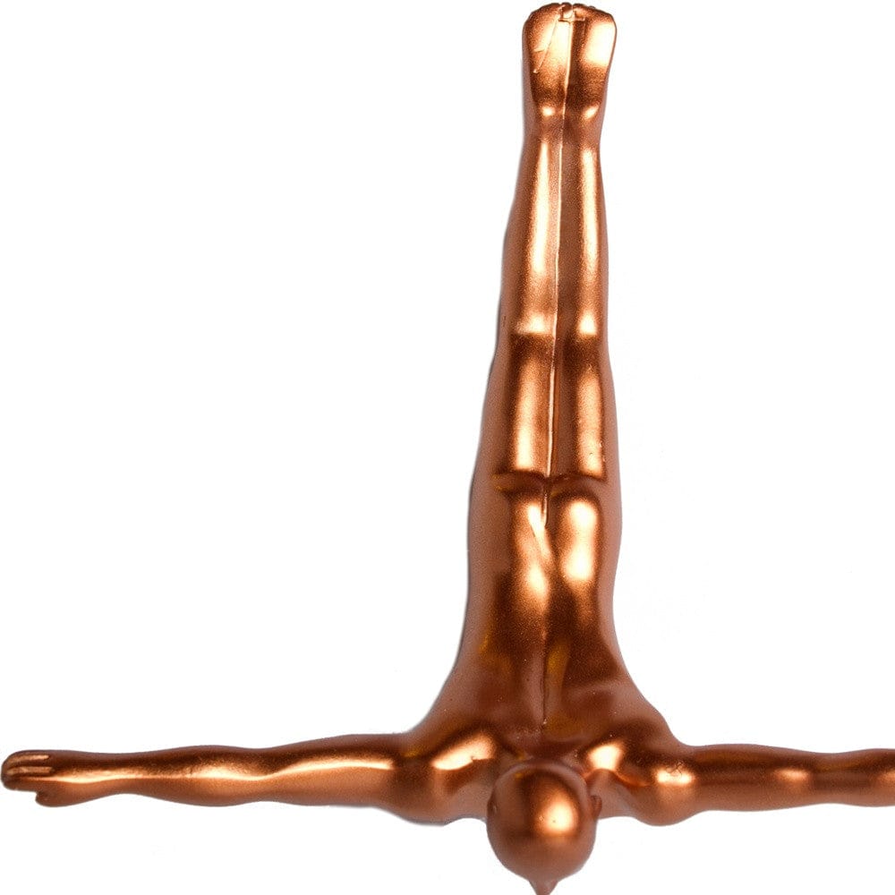 7" Bronze Diver Resin Wall Decor - Homeroots - Flyclothing LLC