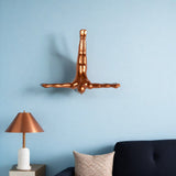 7" Bronze Diver Resin Wall Decor - Homeroots