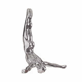 7" Silver Diver Resin Wall Decor - Homeroots