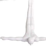 Set of Three 7" White Divers Resin Wall Decor - Homeroots - Flyclothing LLC