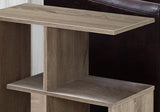 11.5" X 23.5" X 24" Dark Taupe Particle Board Laminate  Kitchen Cart - Homeroots