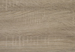 24" Deep Taupe Wood End Table With Shelf