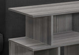 24" Gray Wood End Table With 6 - Homeroots
