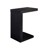 11.5" X 18" X 24" Cappuccino Hollow Core Particle Board  Accent Table - Homeroots