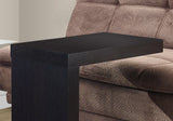 11.5" X 18" X 24" Cappuccino Hollow Core Particle Board  Accent Table - Homeroots