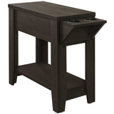 23" Brown Wood End Table With Shelf - Homeroots - Flyclothing LLC