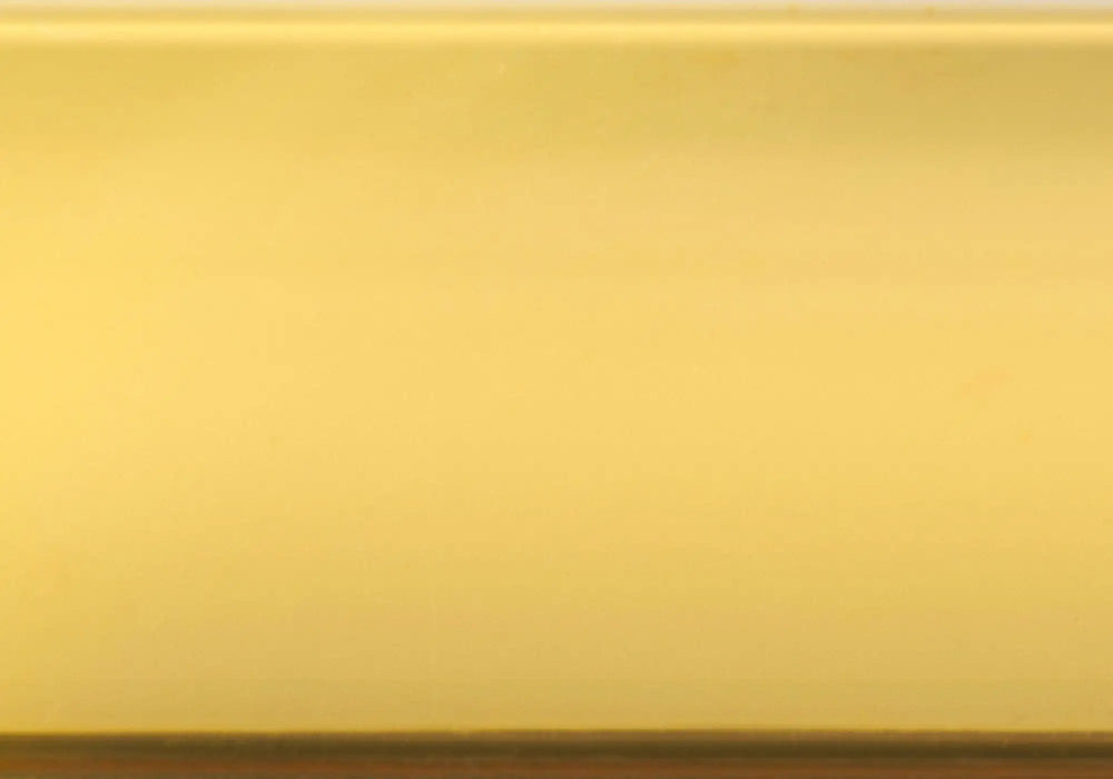 42" Clear And Gold Glass Frame Console Table - Homeroots - Flyclothing LLC