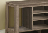 48" Deep Taupe Open Shelving TV Stand - Homeroots - Flyclothing LLC