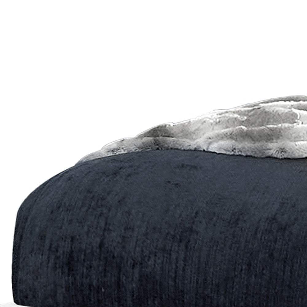 White Solid Wood Queen Upholstered Linen Bed Frame - Homeroots - Flyclothing LLC