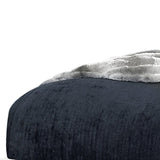 White Solid Wood Queen Upholstered Linen Bed Frame - Homeroots
