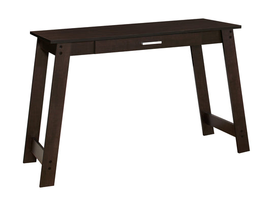 18" Brown Computer Desk - Homeroots