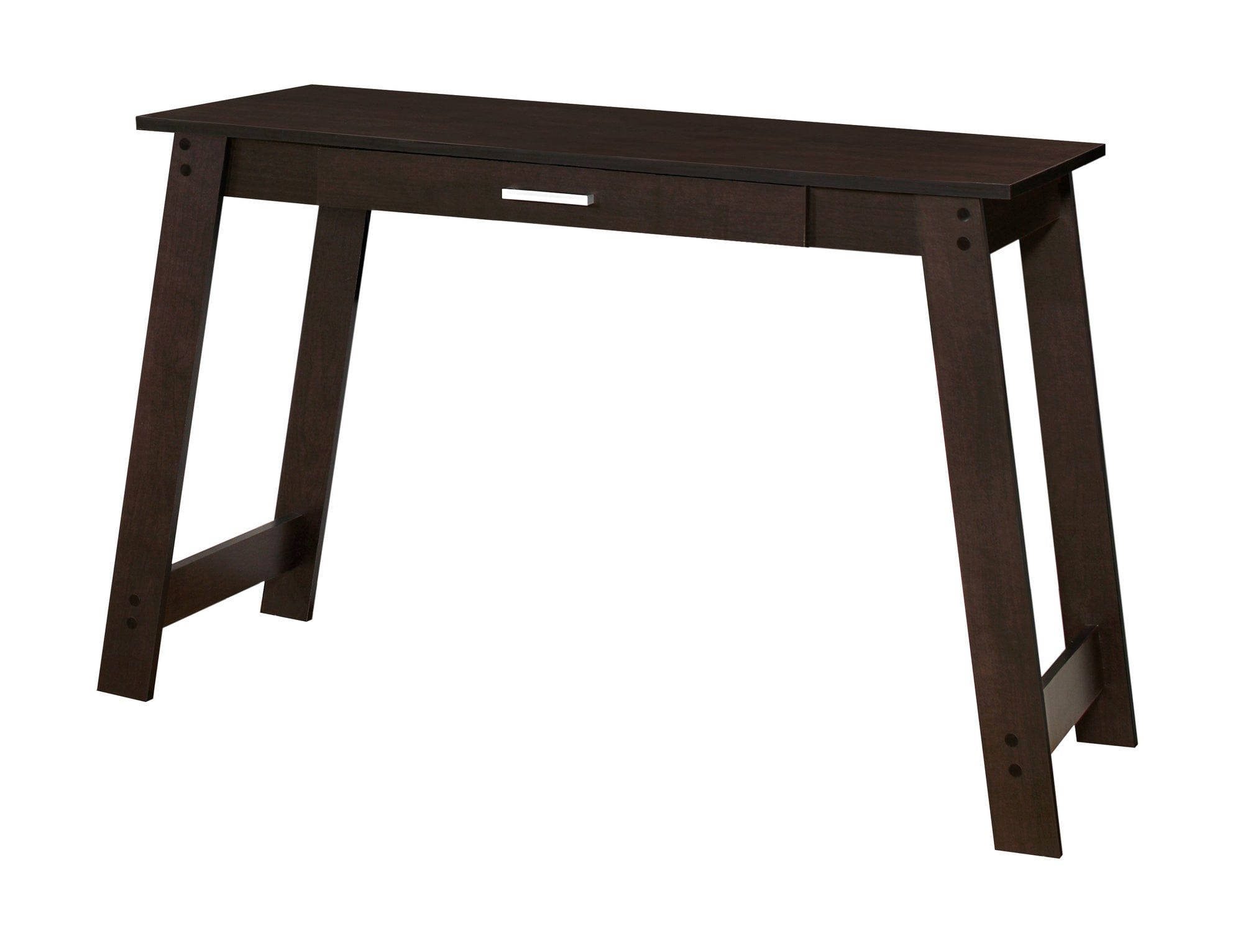18" Brown Computer Desk - Homeroots