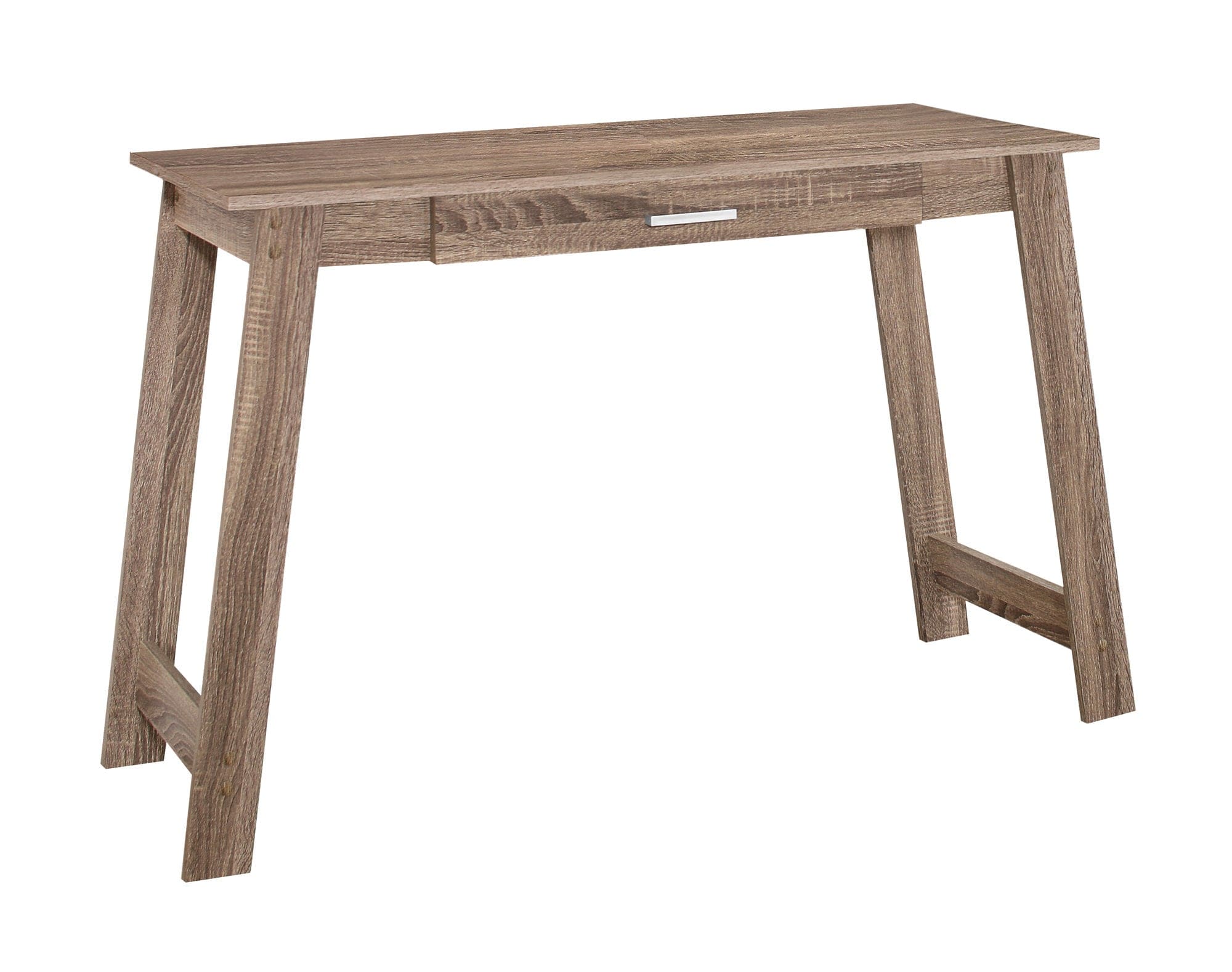 18" Taupe Computer Desk - Homeroots - Flyclothing LLC
