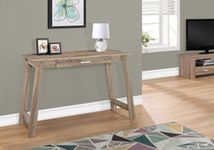 18" Taupe Computer Desk - Homeroots