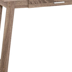 18" Taupe Computer Desk - Homeroots