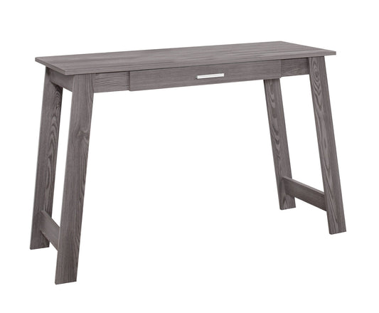 18" Gray Computer Desk - Homeroots