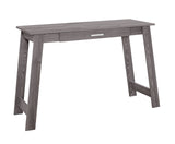 18" Gray Computer Desk - Homeroots