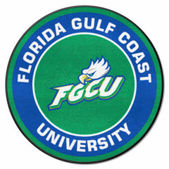 Florida Gulf Coast Eagles Roundel Rug - 27in. Diameter - Florida Gulf Coast