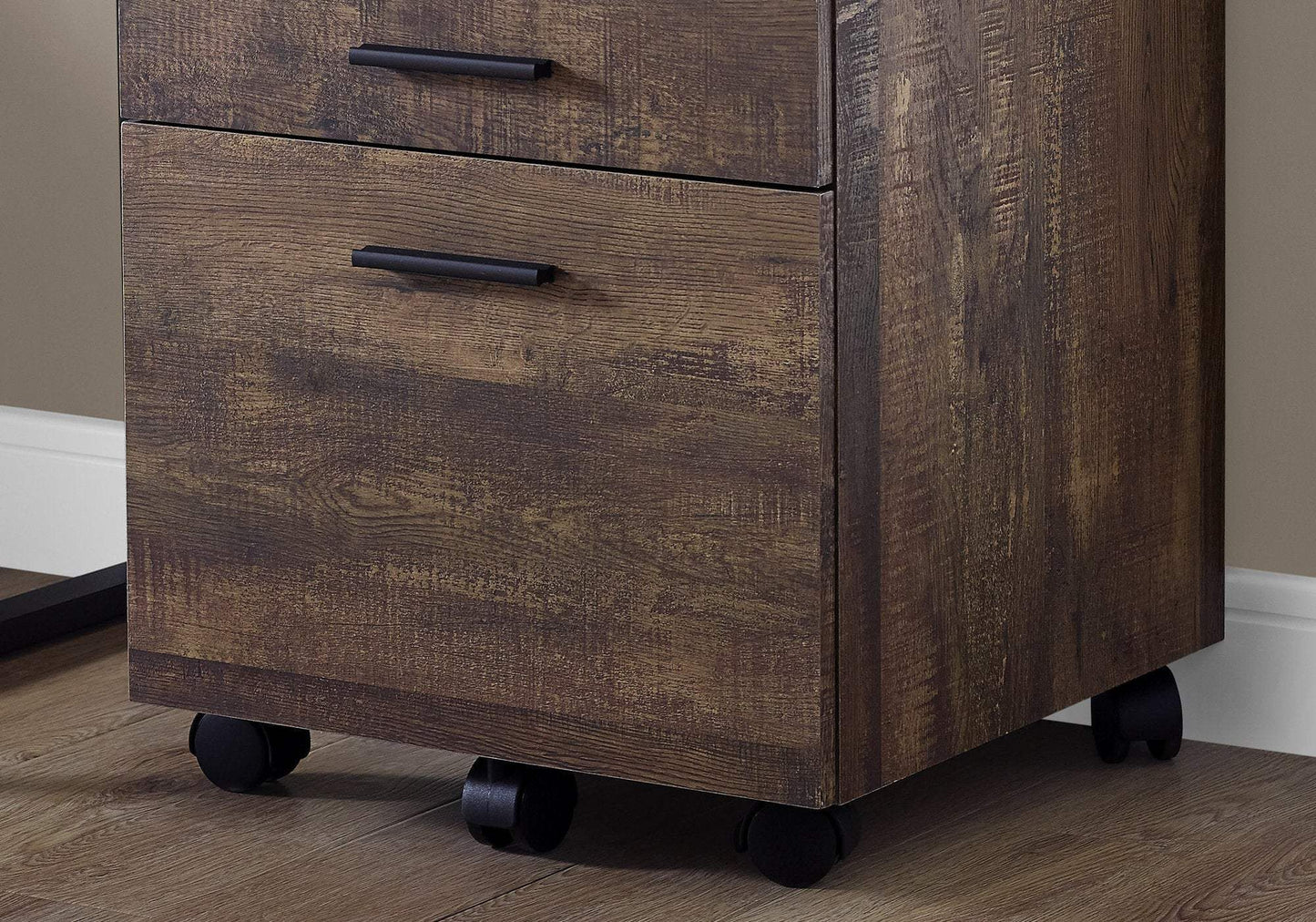 25.25" Particle Board And Mdf Filing Cabinet With 3 Drawers - Homeroots - Flyclothing LLC