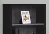48" Black and Gray Wood Bookcase - Homeroots - Flyclothing LLC