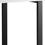 47" Gray and Black Computer Desk With Three Drawers - Homeroots - Flyclothing LLC