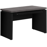24" Gray and Black Computer Desk - Homeroots - Flyclothing LLC