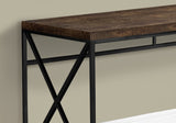 24" Brown and Black Computer Desk - Homeroots - Flyclothing LLC
