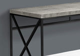 24" Gray and Black Computer Desk - Homeroots - Flyclothing LLC