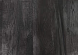 24" Gray and Black Computer Desk With Three Drawers - Homeroots - Flyclothing LLC