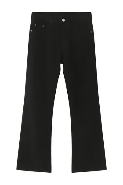 Straight Leg Jeans with Pockets - Trendsi - Flyclothing LLC