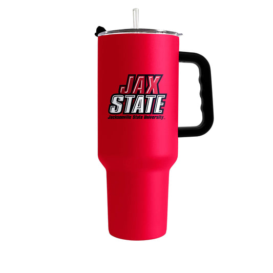 Jacksonville State 40oz Flipside Powder Coat Tumbler - Logo Brands - Flyclothing LLC
