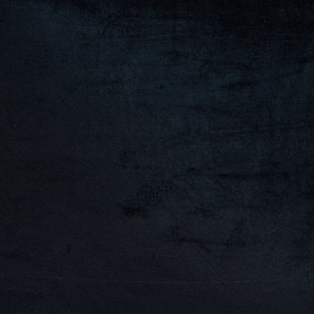 18" X 7" X 18" Transitional Black Solid Pillow Cover With Poly Insert - Homeroots - Flyclothing LLC