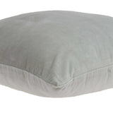 18" X 7" X 18" Transitional Gray Solid Pillow Cover With Poly Insert - Homeroots - Flyclothing LLC
