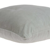 20" X 7" X 20" Transitional Gray Solid Pillow Cover With Poly Insert - Homeroots - Flyclothing LLC