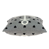 Casual Square Grey Nautical Anchor Accent Pillow - Homeroots - Flyclothing LLC