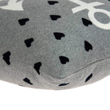 Casual Square Grey Nautical Anchor Accent Pillow - Homeroots - Flyclothing LLC
