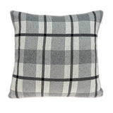 20" X 7" X 20" Transitional Tan & Grey Cotton Pillow Cover With Poly Insert - Homeroots - Flyclothing LLC