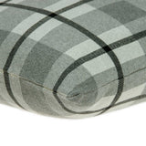 20" X 7" X 20" Transitional Tan & Grey Cotton Pillow Cover With Poly Insert - Homeroots - Flyclothing LLC