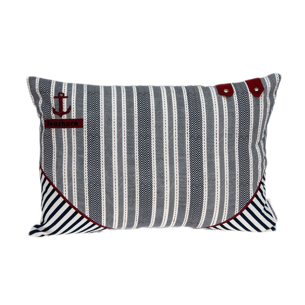 14" X 20" Gray Cotton Throw Pillow - Homeroots - Flyclothing LLC