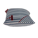 14" X 20" Gray Cotton Throw Pillow - Homeroots