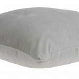 22" Gray Cotton Blend Throw Pillow - Homeroots - Flyclothing LLC