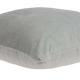 22" Gray Cotton Blend Throw Pillow - Homeroots