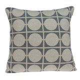 20" X 7" X 20" Transitional Tan & Grey Pillow Cover With Poly Insert - Homeroots - Flyclothing LLC