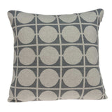 20" X 7" X 20" Transitional Tan & Grey Pillow Cover With Poly Insert - Homeroots