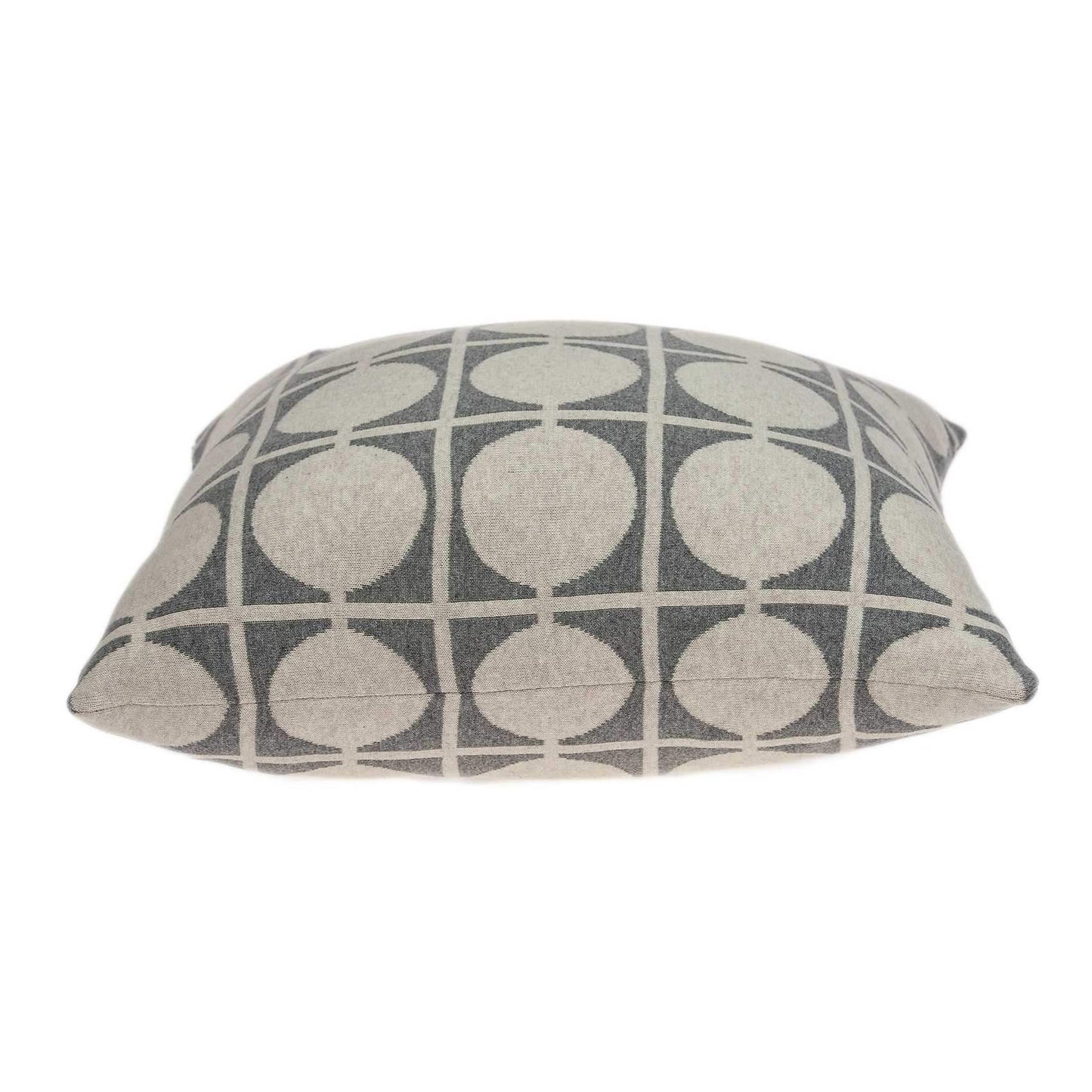 20" X 7" X 20" Transitional Tan & Grey Pillow Cover With Poly Insert - Homeroots - Flyclothing LLC
