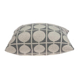 20" X 7" X 20" Transitional Tan & Grey Pillow Cover With Poly Insert - Homeroots - Flyclothing LLC