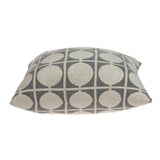 20" X 7" X 20" Transitional Tan & Grey Pillow Cover With Poly Insert - Homeroots